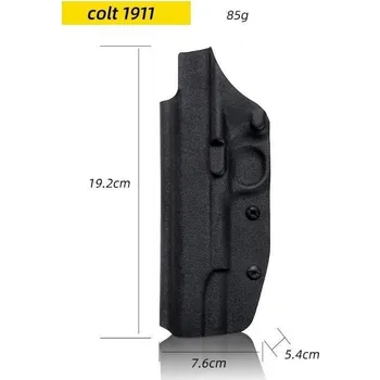 Sportovní střelba Colt 1911 pro praváka - vnitřní kydex 133c1911P