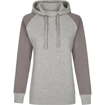 Dámská mikina Miners mate Dámská mikina MY621 Heather Grey-Grey Solid L