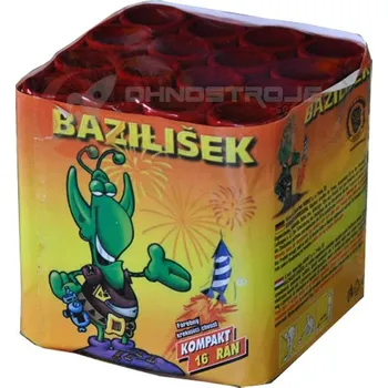 Zábavní pyrotechnika Bazilišek 16 Ran