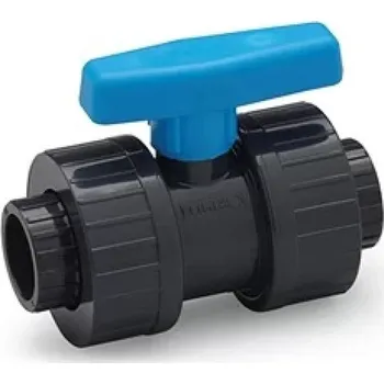 Pooltechnika 2-cestný kulový kohout d2 x 2 PVC