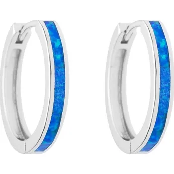 Náušnice JAN KOS JEWELLERY MHT-2056/SL00 kruhy (Ag 925/1000, 4,57 g)