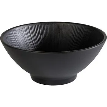 APS Melaminová miska NERO 0,9 l, černá