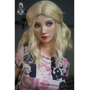 Silikonová panna XTdoll 163cm 5ft3 C-cup Harley / Realistická panna TPE tělo + silikonová hlava