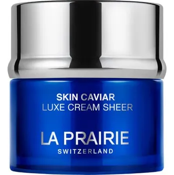Pleťový krém La Prairie Skin Caviar Luxe Cream Sheer zpevňující a vyhlazující pleťový krém lehké konzistence 50 ml
