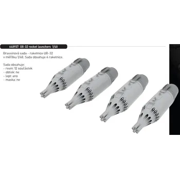 Eduard 1/48 UB-32 rocket launchers