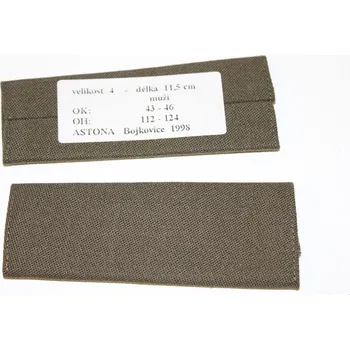 ASTONA Nárameník AČR vz.97 - zelený Varianta: délka 10,5 cm