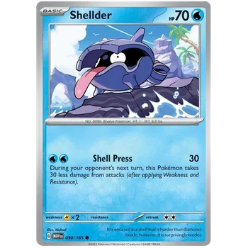 Karetní hra Pokémon TCG Shellder 090/165