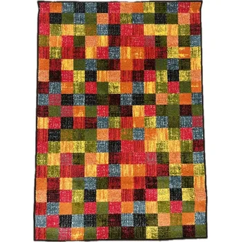 Koberec Hali Koberec Kostky Liston 11558 165 Barevný