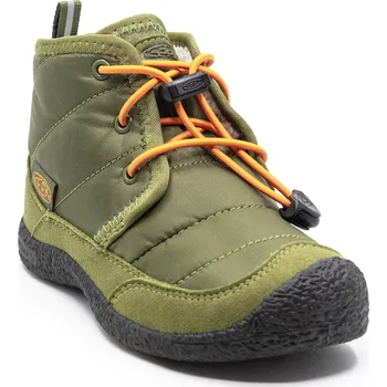 Keen Howser II Chukka WP Youth Junior Capulet Olive/Russet Orange 34 Chlapecká zimní obuv Keen Howser II Chukka WP Youth Junior Capulet Olive/Russet Orange 34