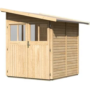Zahradní domek Dřevěný domek KARIBU WANDLITZ 2 (54600) natur LG3072