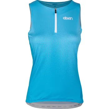 cyklistický dres Dámský cyklistický dres bez rukávů Eleven Neo Blue Velikost: S