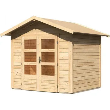 Zahradní domek Dřevěný domek KARIBU TALKAU 3 (83335) natur LG1772