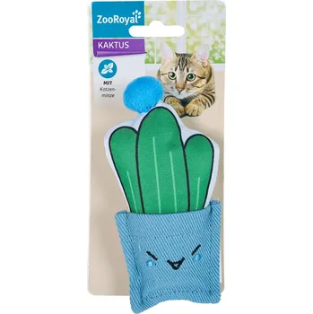 Hračka pro kočku ZooRoyal hračka pro kočky kaktus se šantou kočičí