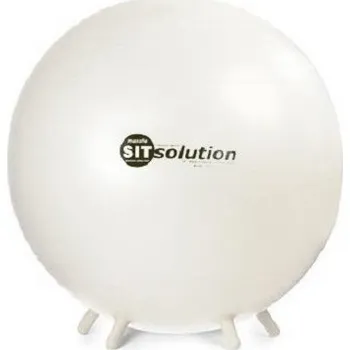 Gymnastický míč Ledragomma - Tonkey Sit Solution Maxafe 65cm - míč s nožičkami Barva: Bílá perleť