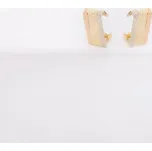 Lillian Vassago Exkluzivní originální náušnice na puzetku, kombinované zlato LLV01-GER006