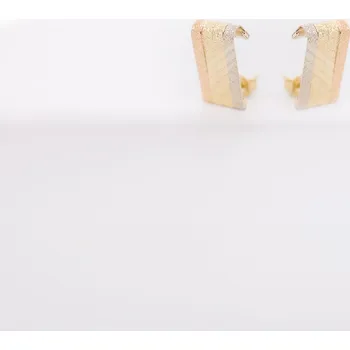 Náušnice Lillian Vassago Exkluzivní originální náušnice na puzetku, kombinované zlato LLV01-GER006