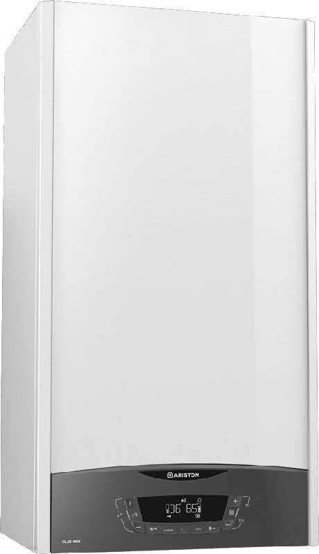 Závěsný plynový kotel ARISTON CLAS X 24 CF - kombinovaný, komín, výkon 7-24 kW 3301313 + 3 roky záruka