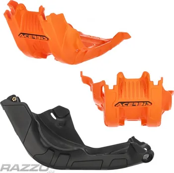 Velký kryt motoru Acerbis Skid Plate KTM EXC250F EXC350F 24-.. Oranžová