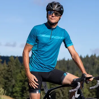 cyklistický dres Pánský cyklistický dres Eleven Edwin ECO Aqua Velikost: S