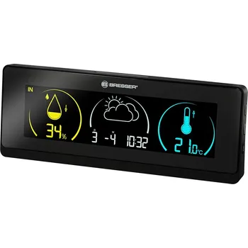 Meteostanice Meteostanice Bresser Temeo Life s barevným displejem, černá