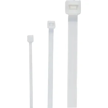 Stahovací páska Cimco 181366 Vázací páska bílá 180 x 4,5 mm