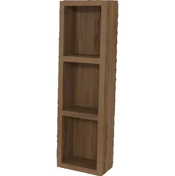 Kotel Mereo Aira, koupelnová skříňka 20 cm, horní, policová, Multidecor, Ořech Pacifik tabákový CN796SOPT2
