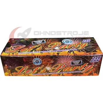 Zábavní pyrotechnika Ohňostroj Let´s Party 216 ran