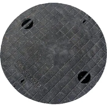 poklop Plastový poklop 600mm PPR pochozí 200kg