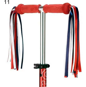 Košík na láhev Košík a třásně na řídítka | plastový košík na dětské kolo - 11