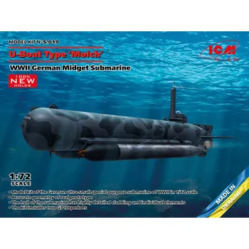 Plastikový model 1:72 U-Boat Type Molch