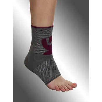 ORTEX, spol. s r.o. Bandáž hlezenního kloubu úpletová se silikonovou výztuhou ORTEX 06E Rozměr: XL, Strana: Levá