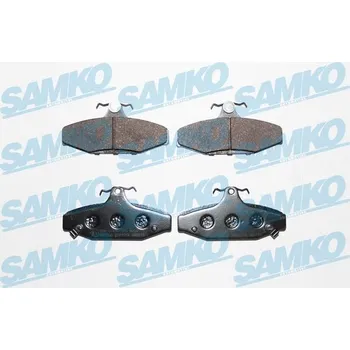 Brzdová destička Sada brzdových destiček, kotoučová brzda SAMKO 5SP1018