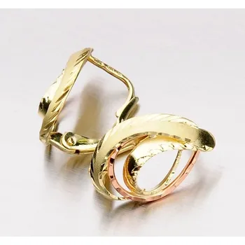 Náušnice Dámské náušnice zlato mix 585 52NK-339