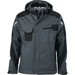 Daiber Pánská zimní bunda Craftsmen Softshell JN824 Barva: Carbon - Černá, Velikost: XS
