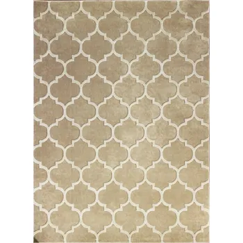 Koberec Vopi Kusový koberec Elite 17391 beige (Varianta: 60 x 100 cm)