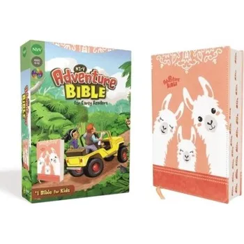NIrV, Adventure Bible for Early Readers, Leathersoft, Coral, Full Color, Thumb Indexed Tabs - Richards, Lawrence O.