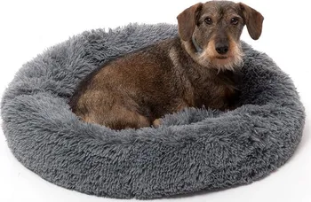 Pelíšek pro psa InovaGoods Bepess antistresový pelíšek pro domácí zvířata 60 cm šedý