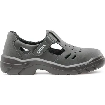 Pracovní obuv ARTRA Obuv ARMEN 900 2360 S1 sandál s ocelovou špicí ARMEN 900 2360 S1/39 Šedá 39