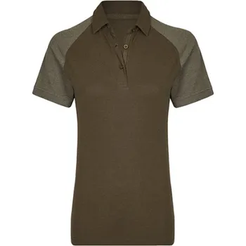 Dámské tričko Miners mate Dámské polo triko MY420 Olive-Heather Olive XS