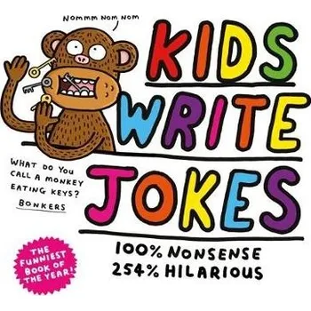 Cizojazyčná kniha Kids Write Jokes - @KidsWriteJokes
