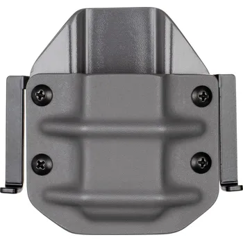 Příslušenství pro sportovní střelbu RH Holsters FROGY 1M - Glock 17/19 - vnější kydexové pouzdro na 1 zásobník - plný sweatguard - tmavě šedá/tmavě šedá