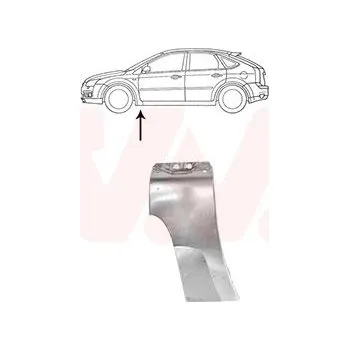 Blatník karosérie Blatník VAN WEZEL 1863155