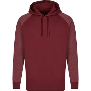 Pánská mikina Miners mate Pánská mikina MY611 Burgundy-Heather Burgundy S