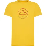 Pánské tričko La Sportiva Logo Tee yellow XL