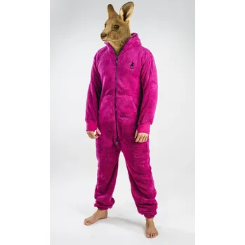 Dámský overall Dupačky teddy plum L - fialová