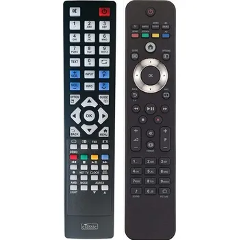 Dálkový ovladač PHILIPS RC4707/01, RC4708/01, RC4709/01, YKF253-001, YKF255-001B, YKF256-001B, RCPF02E09B, RCPF03E09B, RCPF04E09B - dálkový ovladač duplikát Classic