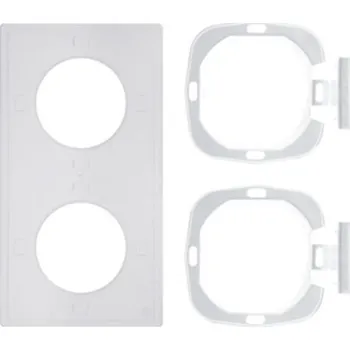 Elektrická zásuvka Dichtset. S.1 IP44 mit Flansch 2fach BERKER 10108902