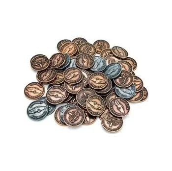 Příslušenství k deskovým hrám Eagle-Gryphon Games Na prodej - Kovové mince