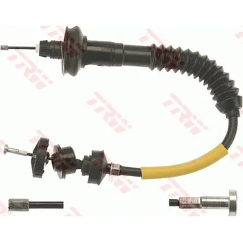 Spojkové lanko Tažné lanko, ovládání spojky TRW GCC178