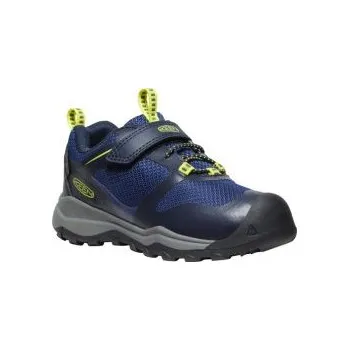 Dětská treková obuv KEEN WANDURO LOW WP K sky captain/evening primrose US 10 / EU 28,0 / UK 9 / 17 cm; Modrá obuv + DÁREK DLE VÝBĚRU!